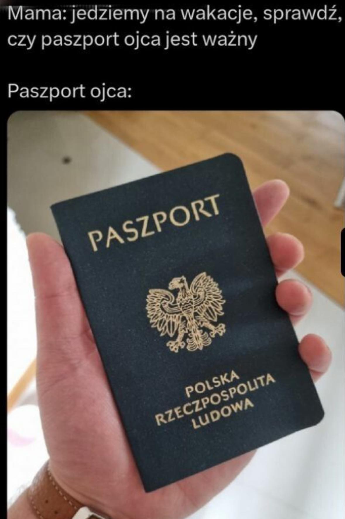 Przeterminowany paszport