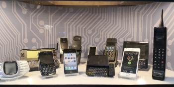 Muzeum komputerów w Cambridge - Kolekcja telefonów komórkowych