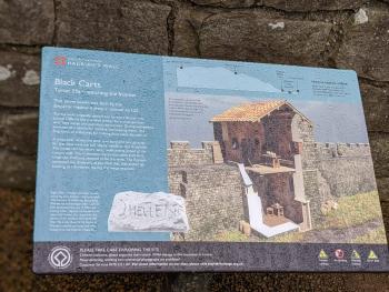 Wieża strażnicza na murze Hadriana