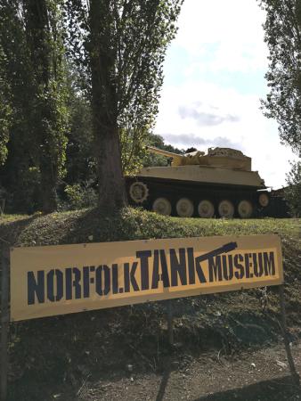 Muzeum czołgów w Norfolk 
