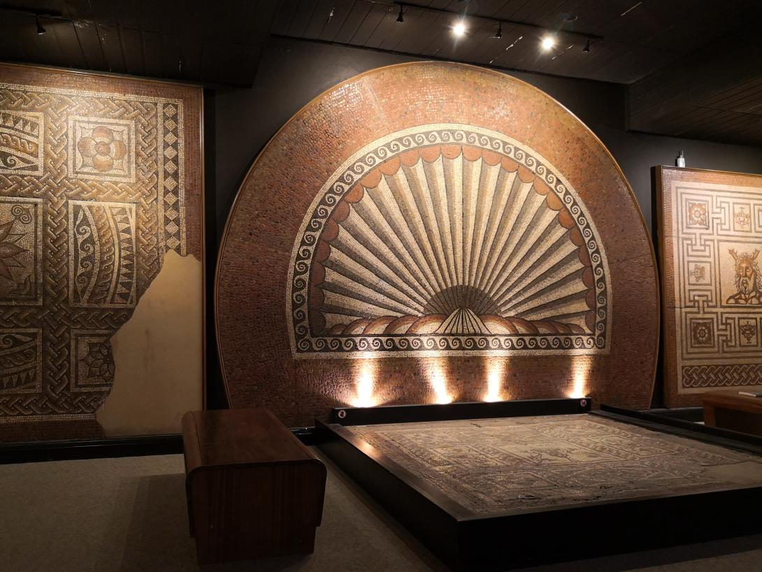 Verulamium - Mozaiki w muzeum
