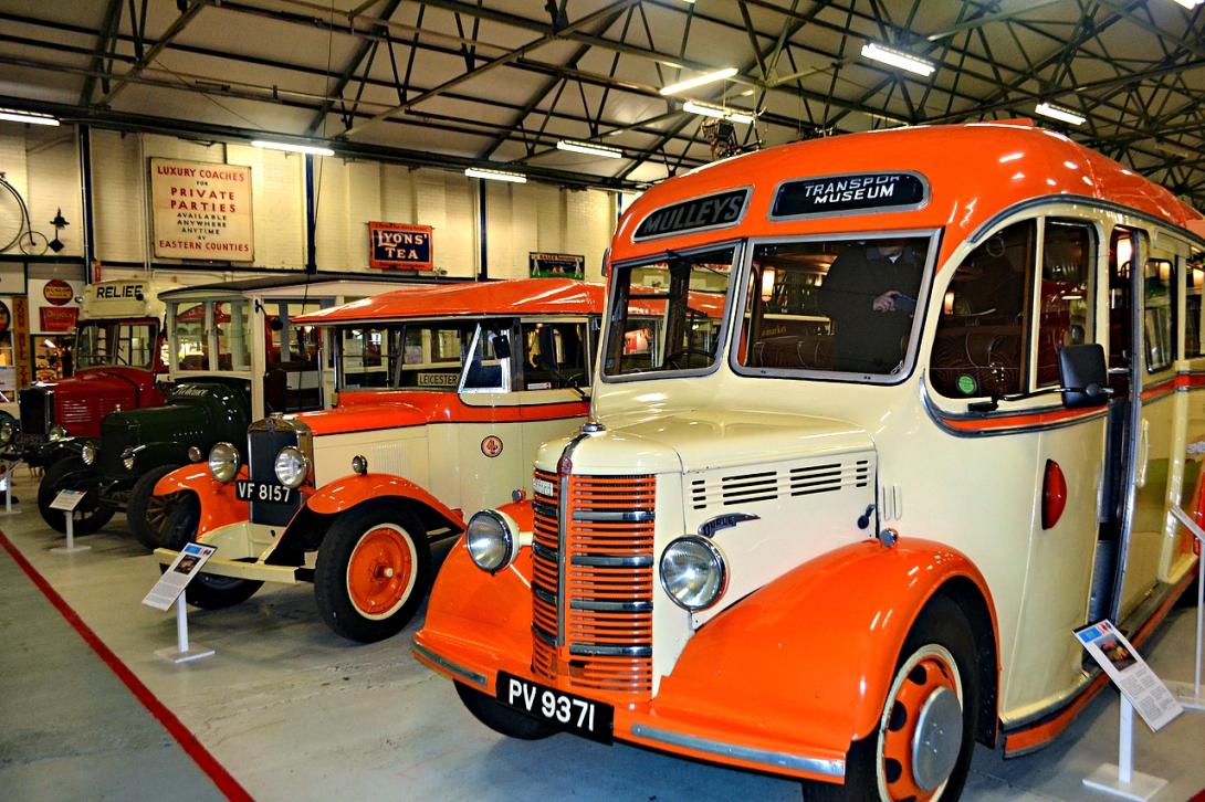 Muzeum transportu w Ipswich - Autobusy
