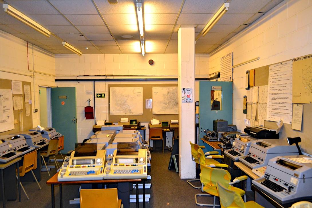 Kelvedon Hatch - Pomieszczenia dalekopisów